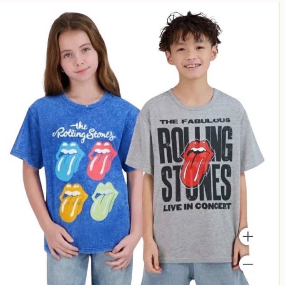 THE ROLLING STONES YOUTH 2 PK TEES